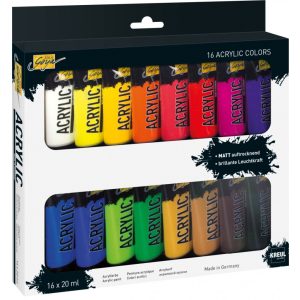 KREUL SOLO GOYA Akrilfesték készlet - 16 x 20 ml