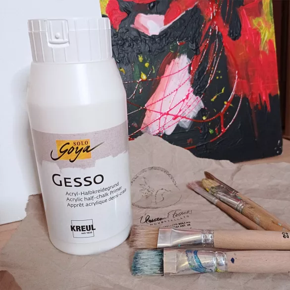 SOLO GOYA Gesso Primer 750ml - White