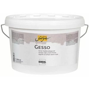 Gesso Alapozófesték - Kreul Solo Goya Gesso White 2,5 liter