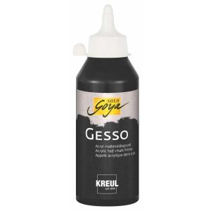 Gesso Alapozófesték - Kreul Solo Goya Black 250ml