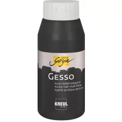 Gesso Alapozófesték - Kreul Solo Goya Gesso Black 750ml