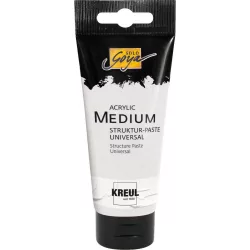   KREUL SOLO GOYA Medium Akrilhoz, tubusos, 100 ml - Struktúrapaszta, Univerzális