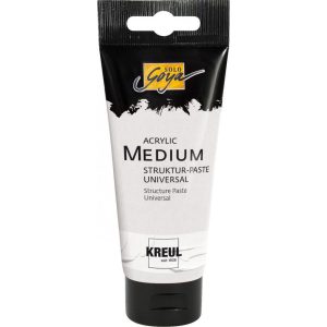 KREUL SOLO GOYA Medium Akrilhoz, tubusos, 100 ml - Struktúrapaszta, Univerzális