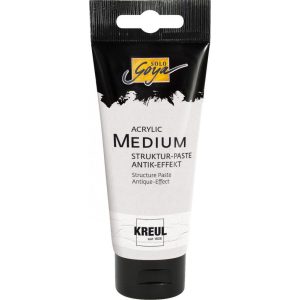 KREUL SOLO GOYA Medium Akrilhoz, tubusos, 100 ml - Struktúrapaszta, Antik hatású