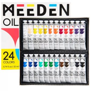 Olajfesték készlet - Meeden Heavy Body Oil Paint Set 24x22ml