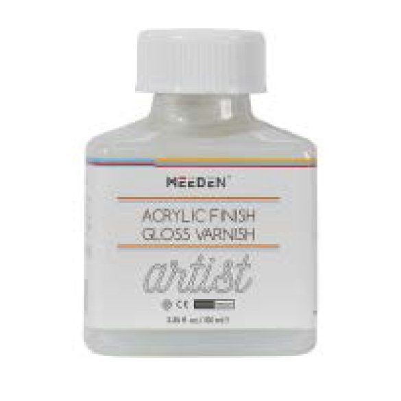 Akrillakk, fényes - Acrylic varnish glossy MEEDEN Art 100ml