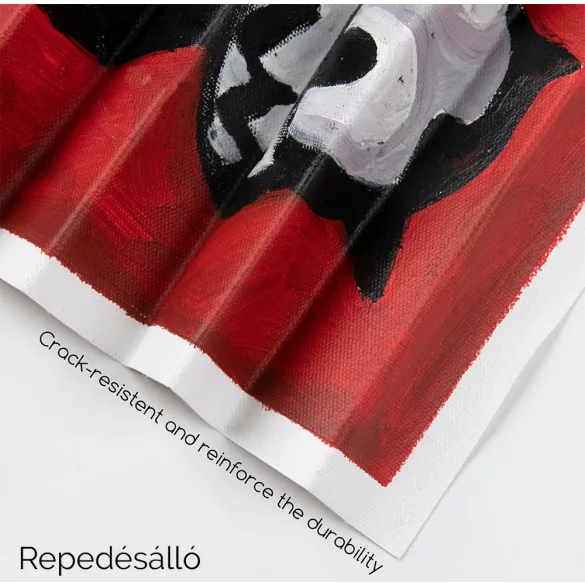 Festővászon - Meeden alapozott, feszített vászon - 20x20cm