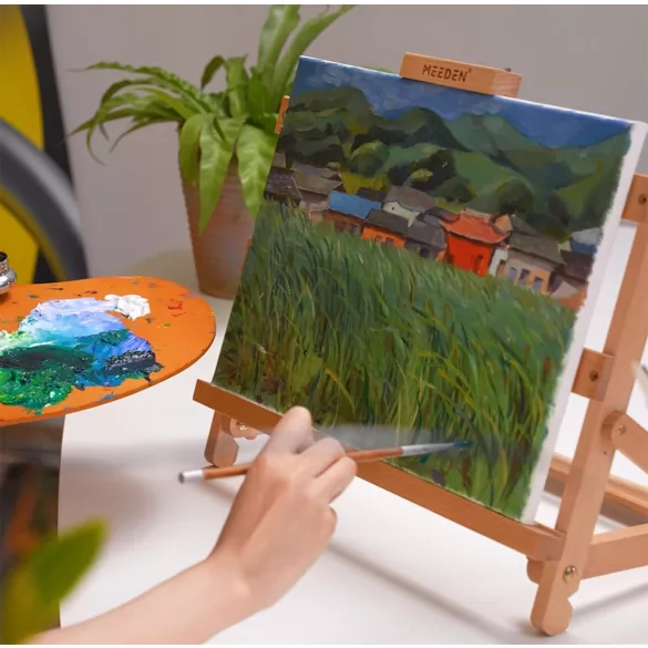 Festővászon - Meeden alapozott, feszített vászon - 30x30cm