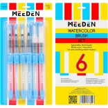 Tölthető nyelű ecsetkészlet, adagolóval - M-ART MEEDEN - 6 db-os készlet