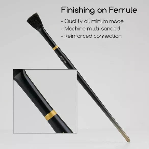 Ecsetkészlet - MEEDEN Art Oil Paint Brush Set, 10pcs