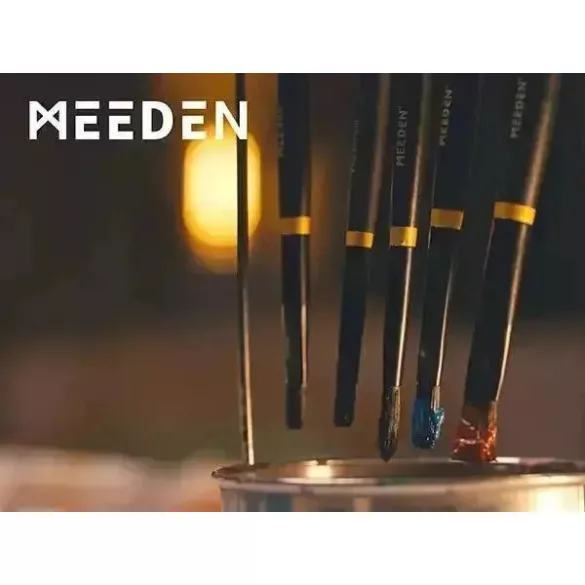 Ecsetkészlet - MEEDEN Art Oil Paint Brush Set, 10pcs