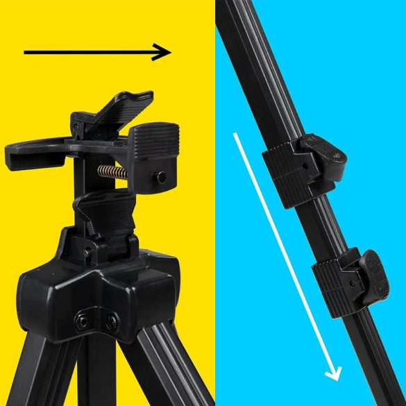 Tábori festőállvány - MEEDEN Alumínium terepállvány hordtáskával