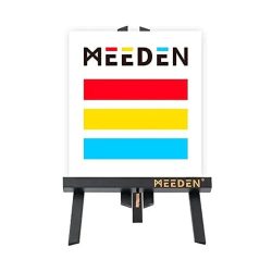   Asztali Festőállvány, fekete fenyő - MEEDEN A-Frame Tabletop Easel 30,5cm