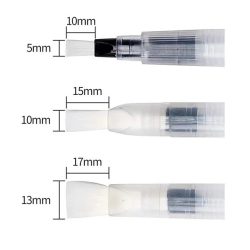   Tölthető nyelű ecsetkészlet - M-ART MEEDEN - 3 db-os készlet