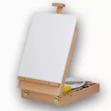 Meeden Acrylic Painting Set with Wooden Sketch Easel Box