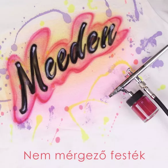 Airbrush Paint, 60pcs - Classic, Fluorescent and Metallic Colors