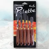 Knife Palette Set - Meeden 5 Knife Palette Set for oil, acrylic and gouache paints