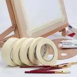 Masking Tape - MEEDEN 5 Pack Artist Tape 0.2",0.5",0.75",1.0",1.4"  (50m) Art Tape