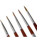 MEEDEN Watercolor Paint Travel Brush Set 5pcs