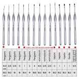 Brush Set - 15 Pcs Detail Paint Brush Set