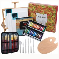Artist Acrylic Painting Set with Sketch Easel Box