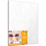 Painting by numbers - Rósa Start painting by numbers 35x45 - Cute Girl