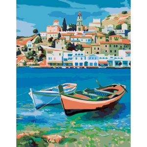 Painting by numbers - Rósa Start painting by numbers 35x45 - Azure Coast