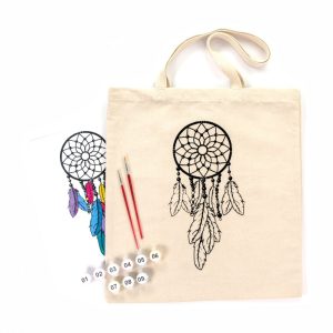 Canvas bag painting set - Rósa Talent Ecobag-Painting - Dream Catcher