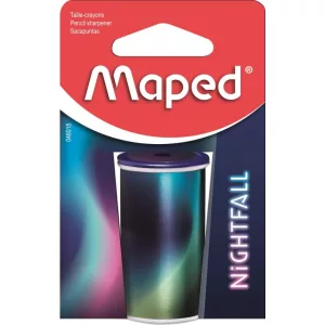 Hegyező, tartályos - Maped Nightfall Metal Pencil Sharpener with Tank