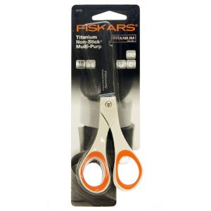 Fiskars Titanium Non-Stick Multi-Purpose Scissors 18cm