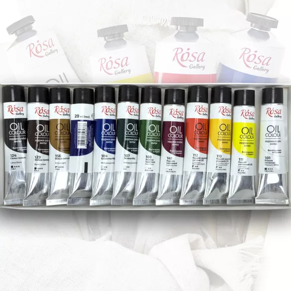 Olajfesték készlet - Rosa Gallery Oil 12*20ml
