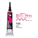 Rósa Talent Contour Liner Acrylic 20ml - Classic - 132 Fluorescent Pink