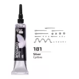 Rósa Talent Contour Liner Acrylic 20ml - Classic - 181 Metallic Silver