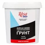 Gesso 280ml - Acrylic Gesso, Fekete 280 ml (350g), ROSA Studio