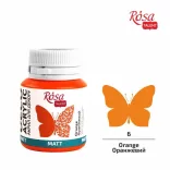 Akrilfesték - Rósa Talent Matt 20 ml - Narancs