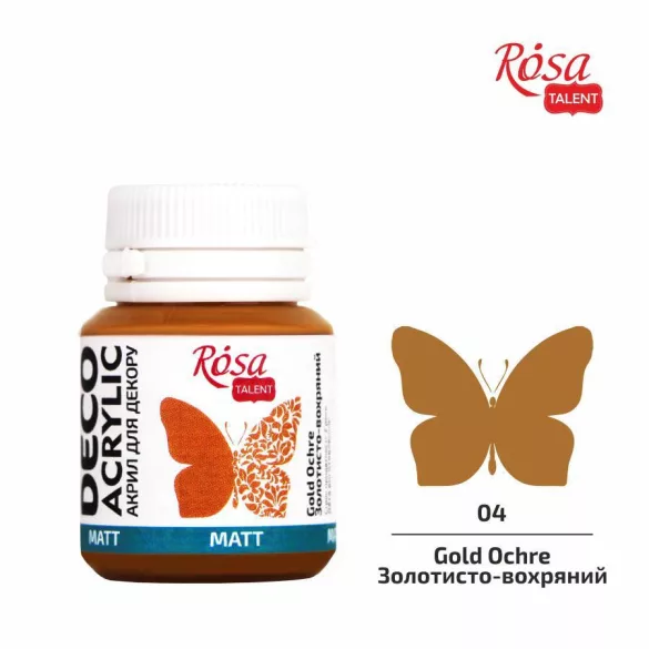 Akrilfesték - Rósa Talent Matt 20 ml - Szürke