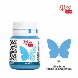 Akrilfesték - Rósa Talent Matt 20 ml - Égszínkék 34