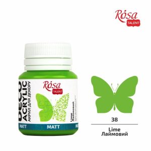 Akrilfesték - Rósa Talent Matt 20 ml - Lime 38