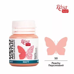 Akrilfesték - Rósa Talent Matt 20 ml - Őszibarack