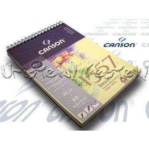 Sketch and Aquarel pads - Canson "1557" - watercolor, graphite, carbon - A / 4
