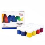 Gouache festék készlet -  Gouache paint set 12*20ml ROSA Studio Classic