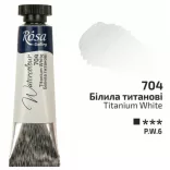 Rosa Gallery Watercolour Paint – 10 ml Tube – Titanium White (704) & More Shades – 90 Colors Available