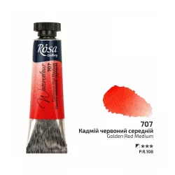   Rósa Gallery akvarell festék - tubus 10 ml - Kadmiumvörös médium 707