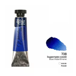   Rósa Gallery akvarell festék - tubus 10 ml - Indantron kék 738
