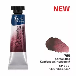   Rósa Gallery akvarell festék - tubus 10 ml - Karbonvörös 769