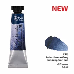   Rósa Gallery akvarell festék - tubus 10 ml - Indantron szürke 778