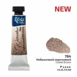   Rósa Gallery akvarell festék - tubus 10 ml - Kobaltbarna 784