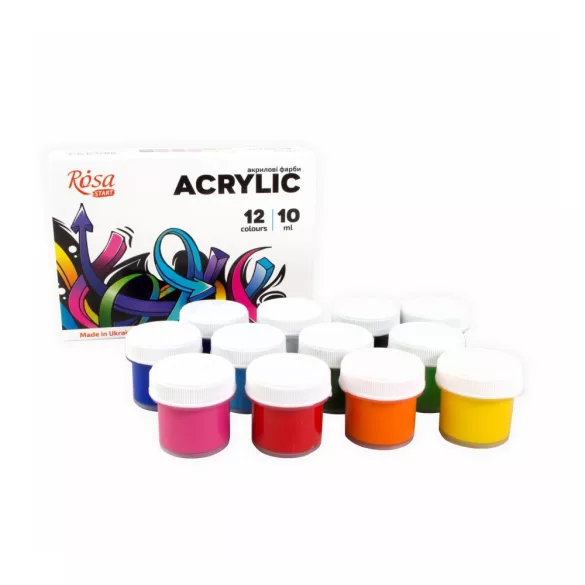 Acrylic Set - ROSA Start 12x10ml