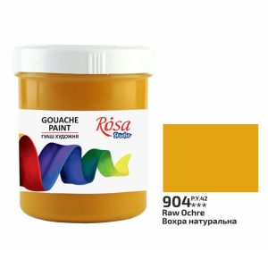 Gouache paint 100ml ROSA Studio - Raw Ochre