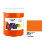 Gouache festék színenként, tégelyes - ROSA Studio Gouache paint 100ml - Orange / Narancs